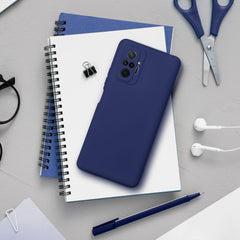 OVITEK ZA XIAOMI REDMI NOTE 13 PRO 4G HEYCASE ICON MEHKA TEMNO MODRA