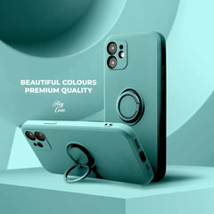 OVITEK ZA SAMSUNG A55 5G HEYCASE ICON RING ZELENI