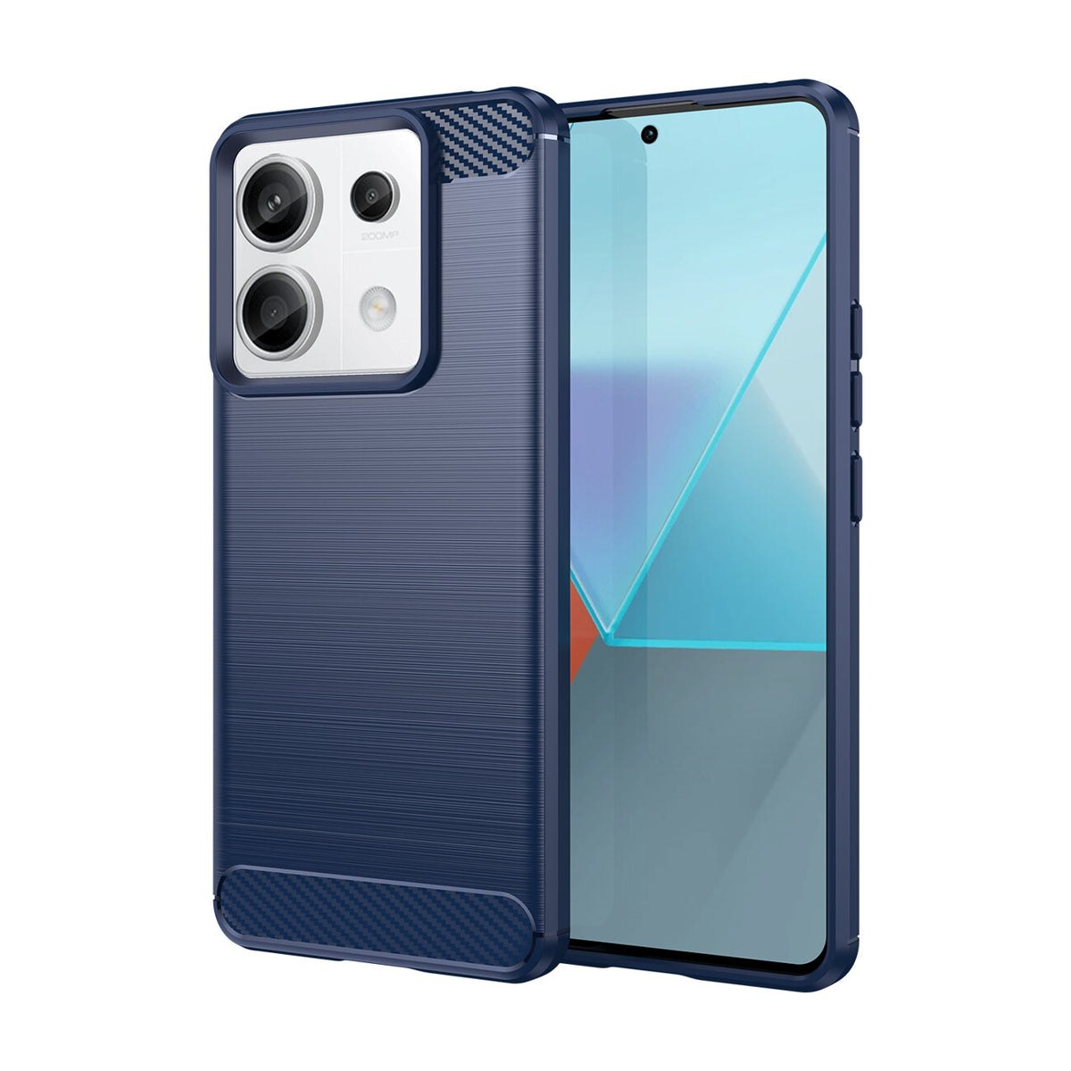 OVITEK ZA XIAOMI REDMI NOTE 13 PRO PLUS HEYCASE KARBON MODRA