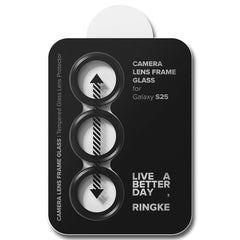 ZAŠČITNO TRDO STEKLO ZA OBJEVNIK FOTOAPARATA RINGKE CAMERA FRAME PROTECTOR 2-PACK GALAXY S25 ČRNA