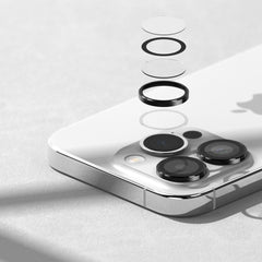 ZAŠČITA FOTOAPARATA RINGKE CAMERA FRAME PROTECTOR IPHONE 15 PRO MAX ČRNA