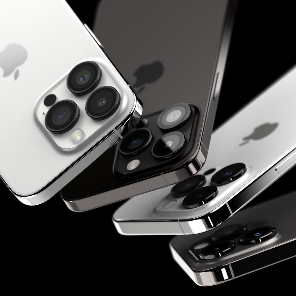 ZAŠČITA FOTOAPARATA RINGKE CAMERA FRAME PROTECTOR IPHONE 15 PRO MAX ČRNA