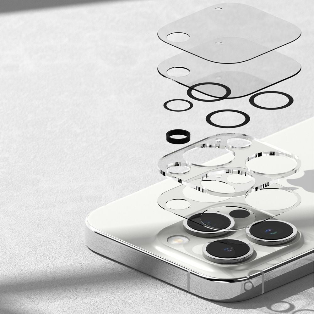 ZAŠČITA FOTOAPARATA RINGKE CAMERA PROTECTOR 2-PACK IPHONE 15 PRO MAX JASNO
