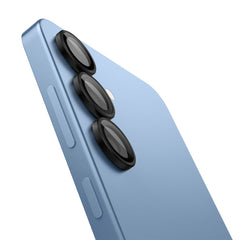 ZAŠČITNO TRDO STEKLO ZA OBJEVNIK FOTOAPARATA SPIGEN OPTIK PRO GLAS.TR "EZ FIT" HD ZAŠČITNIK KAMERE 2-PACK GALAXY S25+ PLUS ČRNA