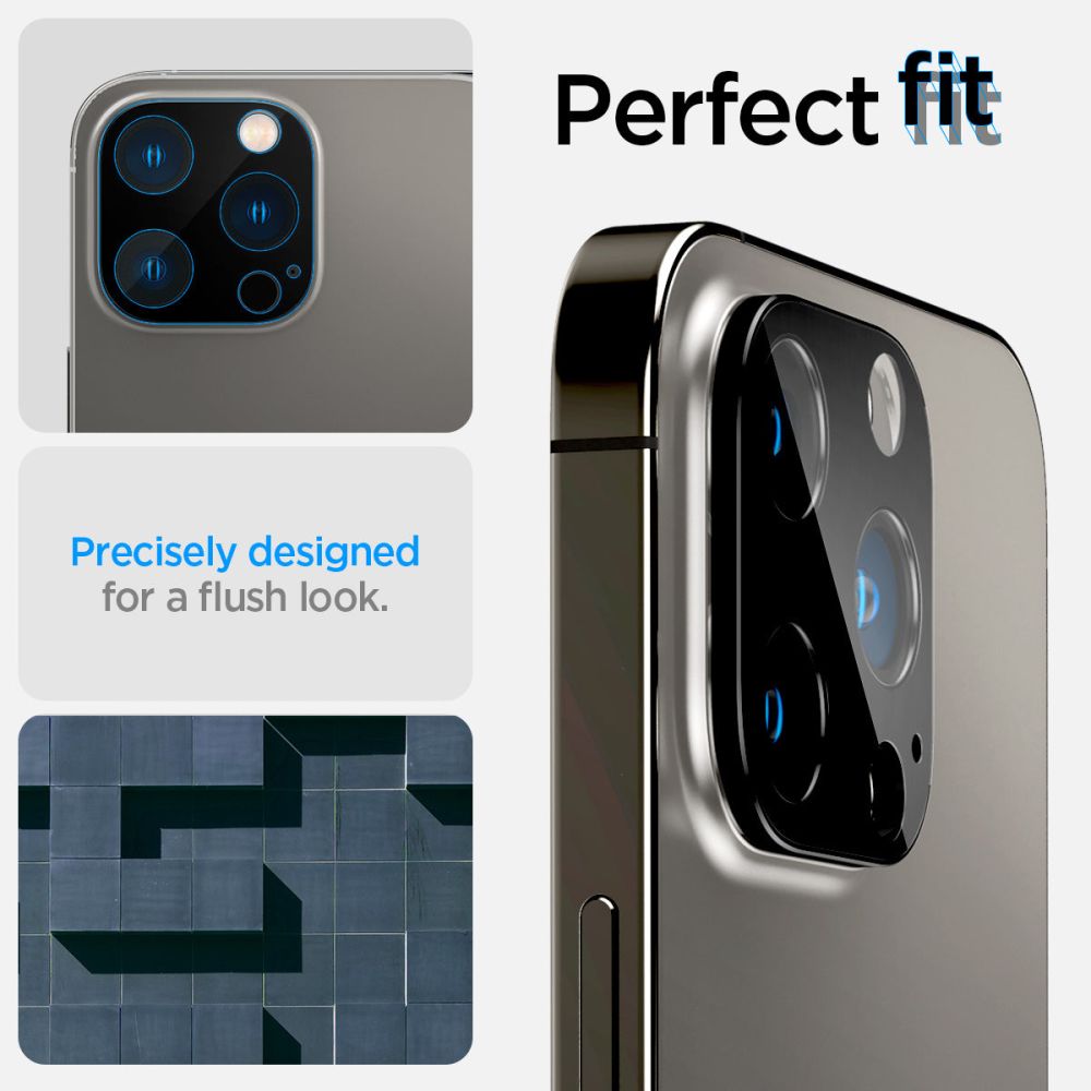 ZAŠČITA FOTOAPARATA SPIGEN OPTIK.TR KAMERA ZAŠČITNIK 2-PACK IPHONE 14 PRO / 14 PRO MAX ČRNA