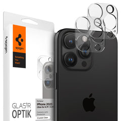 ZAŠČITA FOTOAPARATA SPIGEN OPTIK.TR KAMERA PROTECTOR 2-PAK IPHONE 14 PRO / PRO MAX / 15 PRO / PRO MAX KRISTALNO JASNO