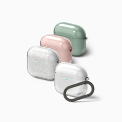 OVITEK RINGKE AIR APPLE AIRPODS 4 GLITTER CLEAR