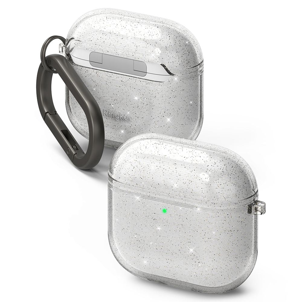 OVITEK RINGKE AIR APPLE AIRPODS 4 GLITTER CLEAR