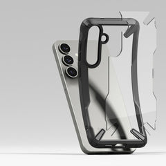 OVITEK RINGKE FUSION X GALAXY S25+ PLUS ČRN ČRNO