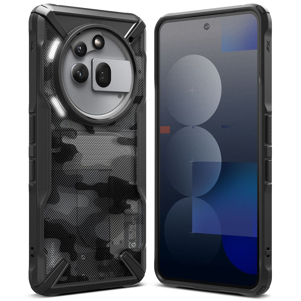 OVITEK RINGKE FUSION X NOTHING PHONE 3A PRO CAMO ČRNA