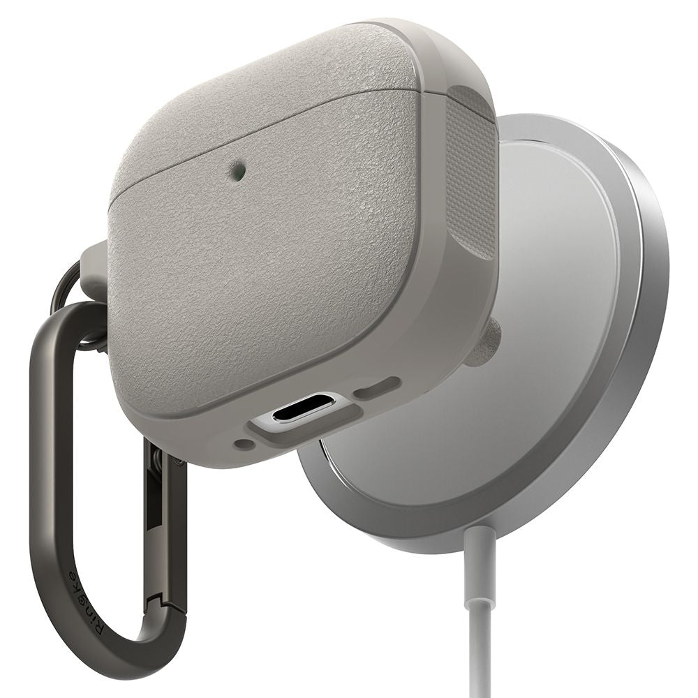 OVITEK RINGKE ONYX MAGNETIC MAGSAFE APPLE AIRPODS 4 TOPLA SIVA