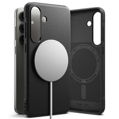 OVITEK RINGKE ONYX MAGNETIC MAGSAFE GALAXY S25 ČRN.