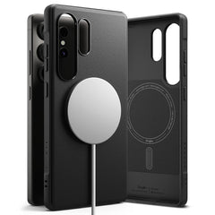 OVITEK RINGKE ONYX MAGNETIC MAGSAFE GALAXY S25 ULTRA ČRN.