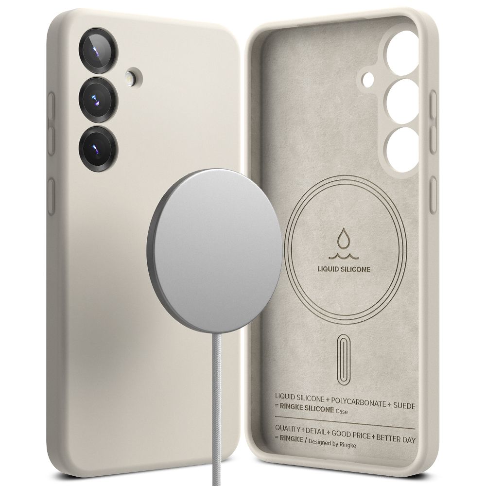 OVITEK RINGKE SILIKONSKI MAGNETNI MAGSAFE GALAXY S25+ PLUS KAMEN