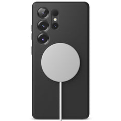 OVITEK RINGKE SILIKONSKI MAGNETNI MAGSAFE GALAXY S25 ULTRA ČRN