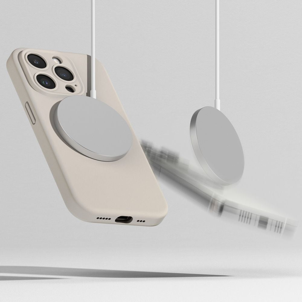 OVITEK RINGKE SILIKONSKI MAGNETNI MAGSAFE IPHONE 15 PRO MAX KAMEN