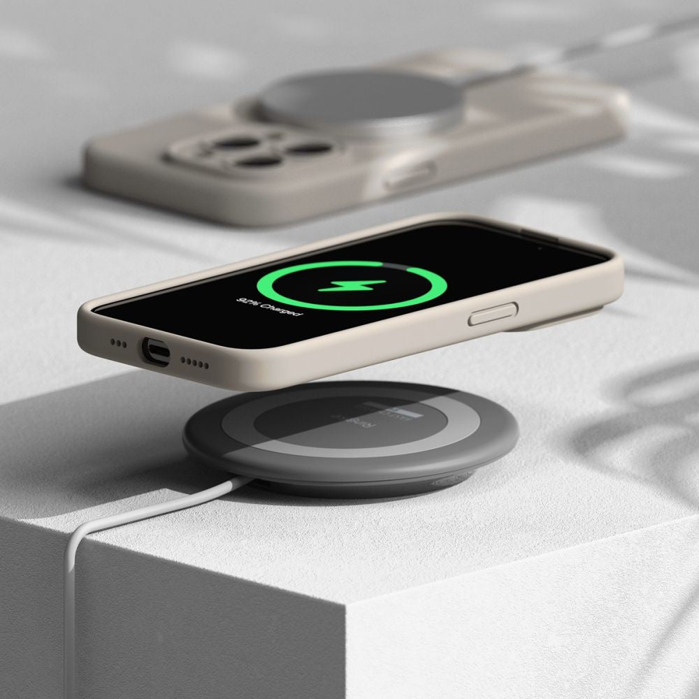 OVITEK RINGKE SILIKONSKI MAGNETNI MAGSAFE IPHONE 15 PRO MAX KAMEN