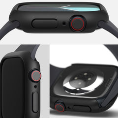 OVITEK RINGKE SLIM 2-PAK APPLE WATCH 10 (42 MM) PROZOREN IN MAT ČRN