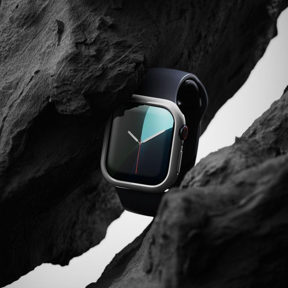 OVITEK RINGKE SLIM 2-PAK APPLE WATCH 10 (42 MM) PROZOREN IN MAT ČRN