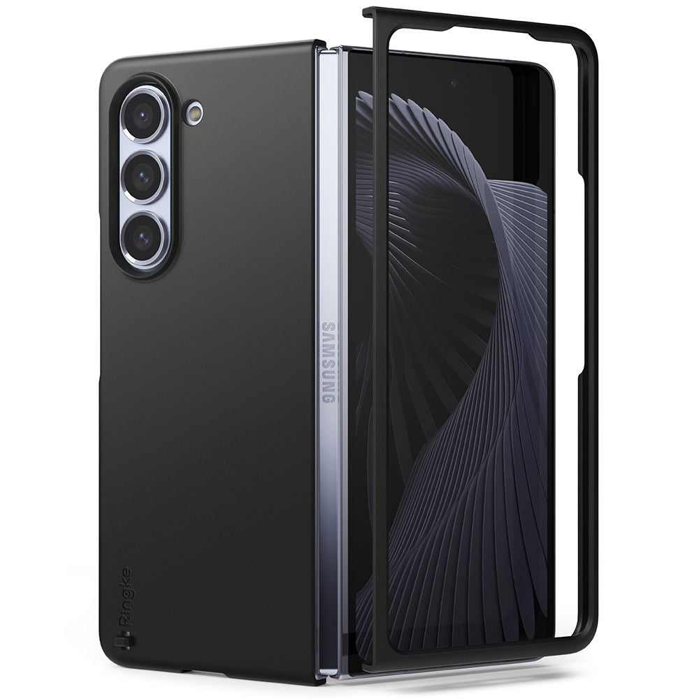 OVITEK RINGKE SLIM GALAXY Z FOLD 5 ČRN ČRNO