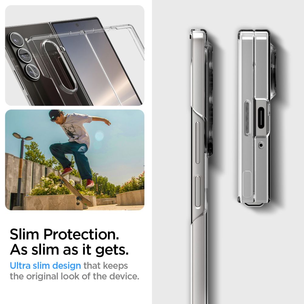 OVITEK ZA SAMSUNG GALAXY Z FOLD 6 SPIGEN AIRSKIN CRYSTAL CLEAR