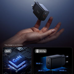 SPIGEN ESSENTIAL EE201EU 1-PORT NETWORK CHARGER 20W ČRNA