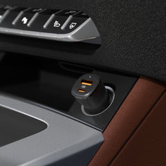 SPIGEN EV482 ARCSTATION ESSENTIAL POLNILNIK ZA AVTO 48W ČRN