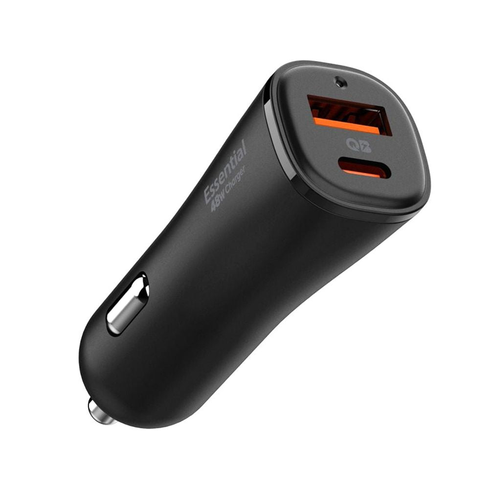 SPIGEN EV482 ARCSTATION ESSENTIAL POLNILNIK ZA AVTO 48W ČRN
