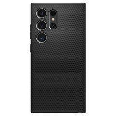 OVITEK SPIGEN LIQUID AIR GALAXY S24 ULTRA MAT ČRNA
