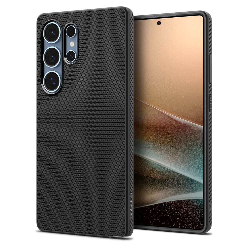 OVITEK SPIGEN LIQUID AIR GALAXY S25 ULTRA MAT ČRNA