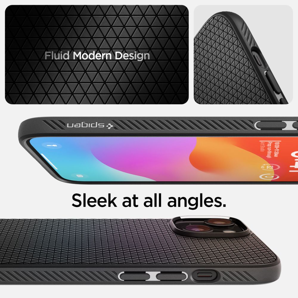 OVITEK SPIGEN LIQUID AIR IPHONE 15 PLUS MATTE BLACK