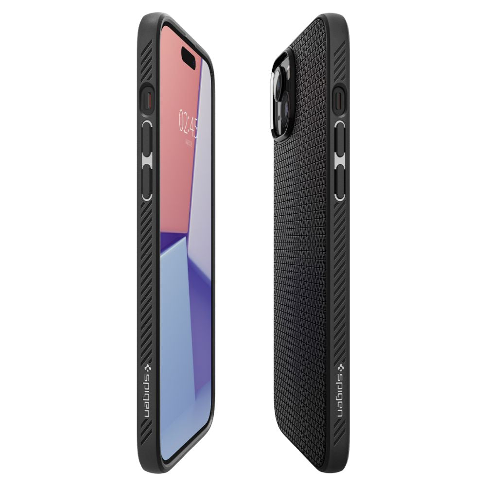 OVITEK SPIGEN LIQUID AIR IPHONE 15 PLUS MATTE BLACK