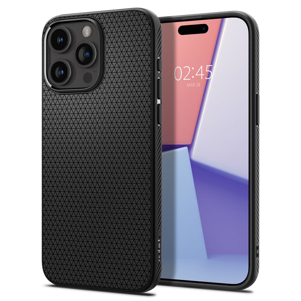 OVITEK SPIGEN LIQUID AIR IPHONE 15 PRO MAX MATTE BLACK
