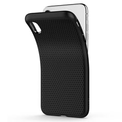 OVITEK SPIGEN LIQUID AIR IPHONE XR MAT ČRNA