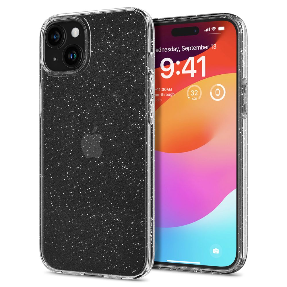 OVITEK SPIGEN LIQUID CRYSTAL IPHONE 15 PLUS GLITTER CRYSTAL