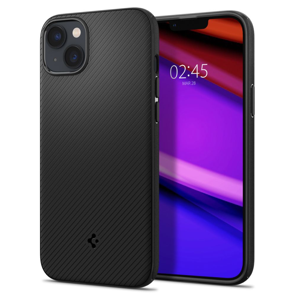 OVITEK SPIGEN MAG ARMOR IPHONE 14 PLUS MAT MAT ČRNA