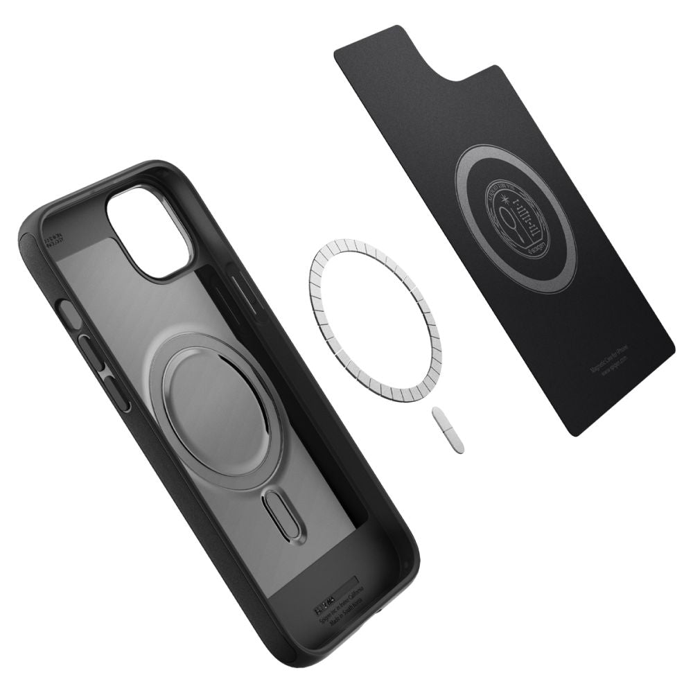 OVITEK SPIGEN MAG ARMOR IPHONE 14 PLUS MAT MAT ČRNA