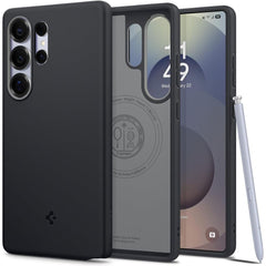 OVITEK SPIGEN NANO POP MAG MAGSAFE GALAXY S25 ULTRA ČRNA SEZAMOVA