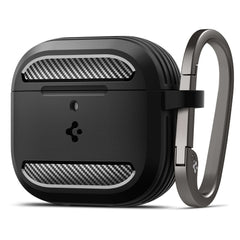 OVITEK SPIGEN RUGGED ARMOR APPLE AIRPODS 4 MATTE BLACK