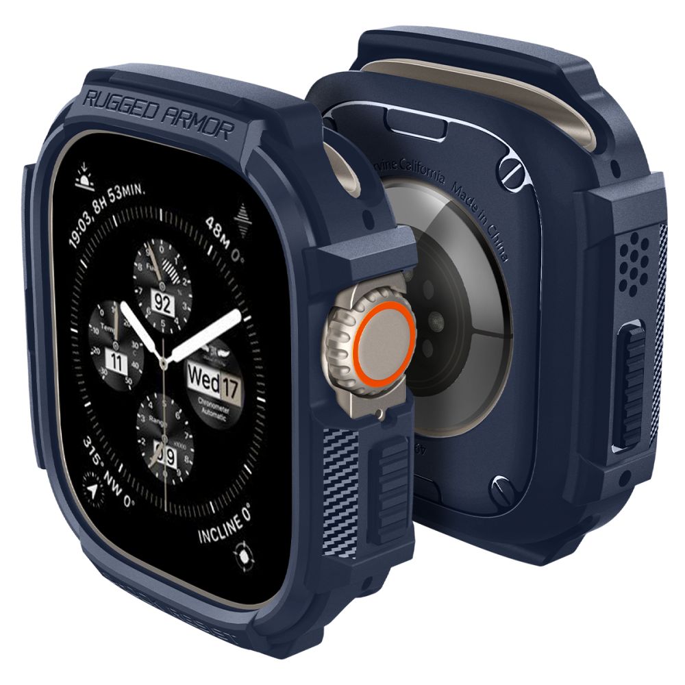 ZAŠČITNA OVITKA ZA APPLE WATCH ULTRA 49 MM SPIGEN RUGGED ARMOR MODRA