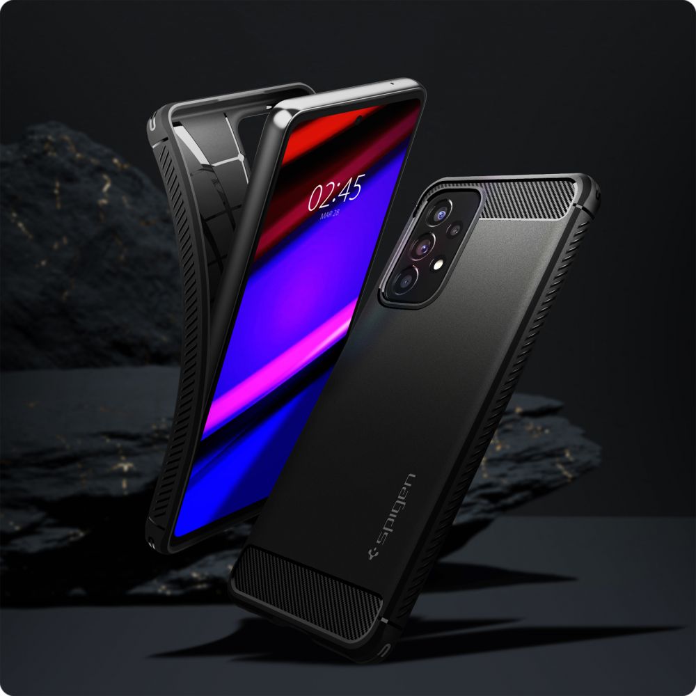 OVITEK SPIGEN RUGGED ARMOR GALAXY A53 5G MATTE BLACK