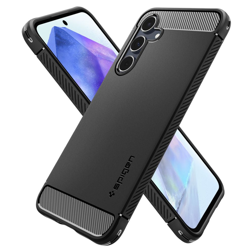 OVITEK SPIGEN RUGGED ARMOR GALAXY A55 5G MATTE BLACK