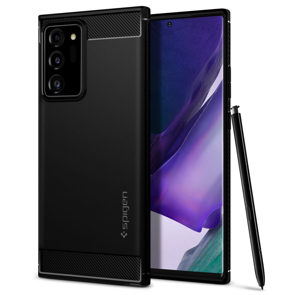 OVITEK SPIGEN RUGGED ARMOR GALAXY NOTE 20 ULTRA MATTE BLACK
