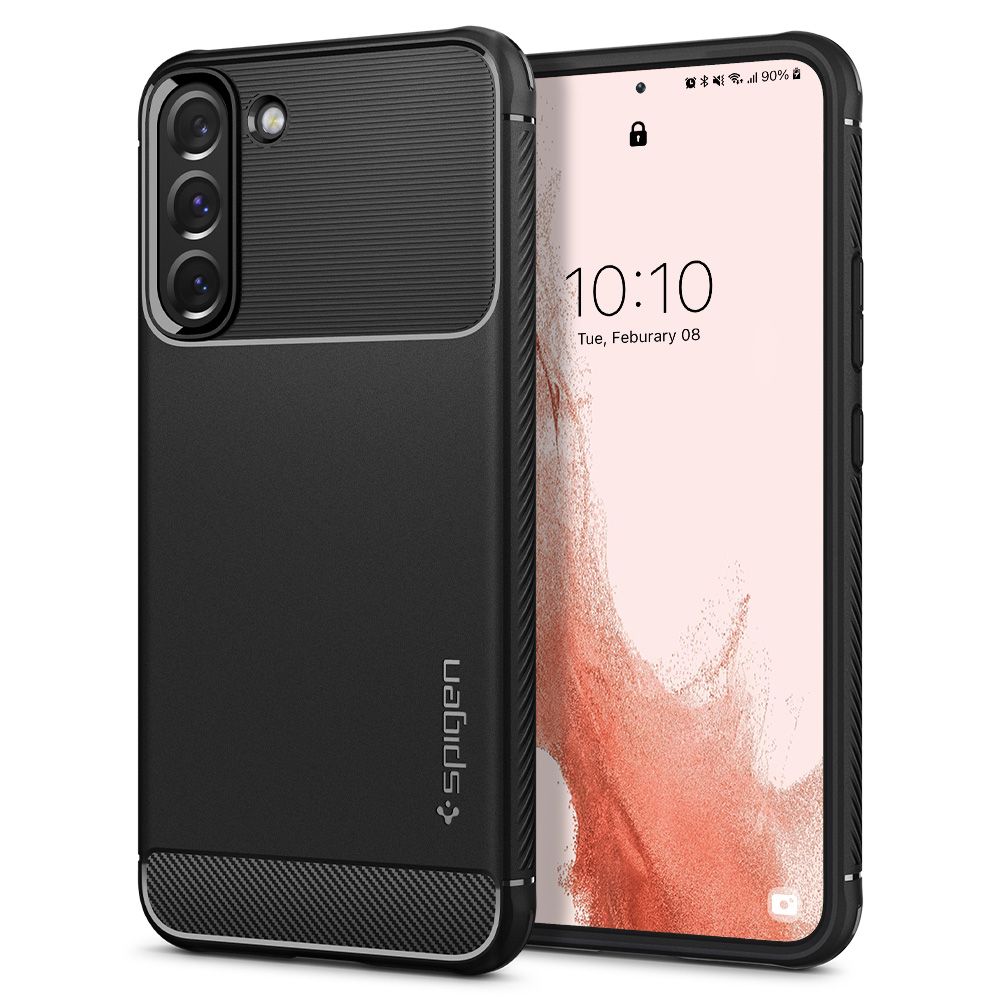 OVITEK SPIGEN RUGGED ARMOR GALAXY S22 MATTE BLACK