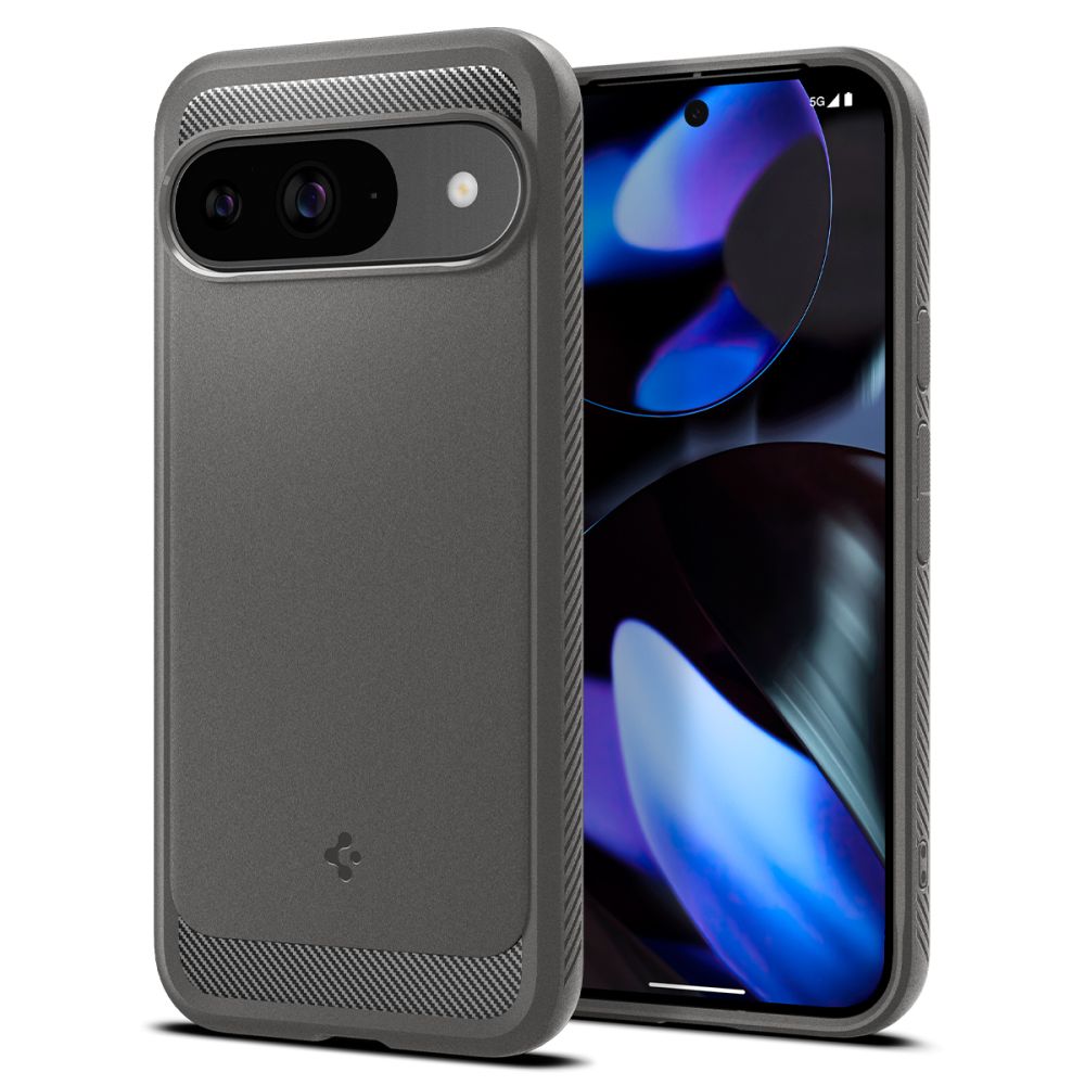 OVITEK ZA GOOGLE PIXEL 9 / 9 PRO SPIGEN RUGGED ARMOR MARBLE GREY