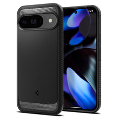 OVITEK ZA GOOGLE PIXEL 9 / 9 PRO SPIGEN RUGGED ARMOR MATTE BLACK