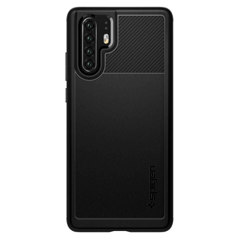 OVITEK SPIGEN RUGGED ARMOR HUAWEI P30 PRO ČRN.