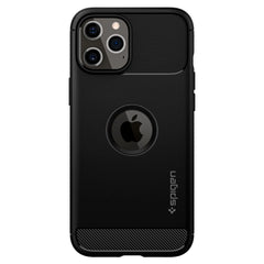 OVITEK SPIGEN RUGGED ARMOR IPHONE 12/12 PRO MATTE BLACK