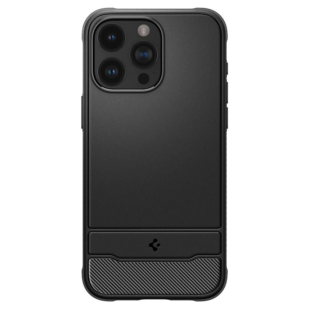 OVITEK SPIGEN RUGGED ARMOR MAG MAGSAFE IPHONE 15 PRO MAX MAT MATNA ČRNA