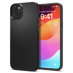OVITEK SPIGEN THIN FIT IPHONE 15 PLUS ČRN KRYT